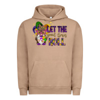 Pigment Burro Let the good times roll with gnome Urban Hoodie - HowdyJamesFarm