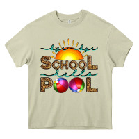 Mossy bye bye school hello pool Heavy Core Tee - Artiststas