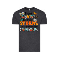 Vintage Black i have survived to may storms to be bothered by ra Vintage Tee - AdoDesignShop