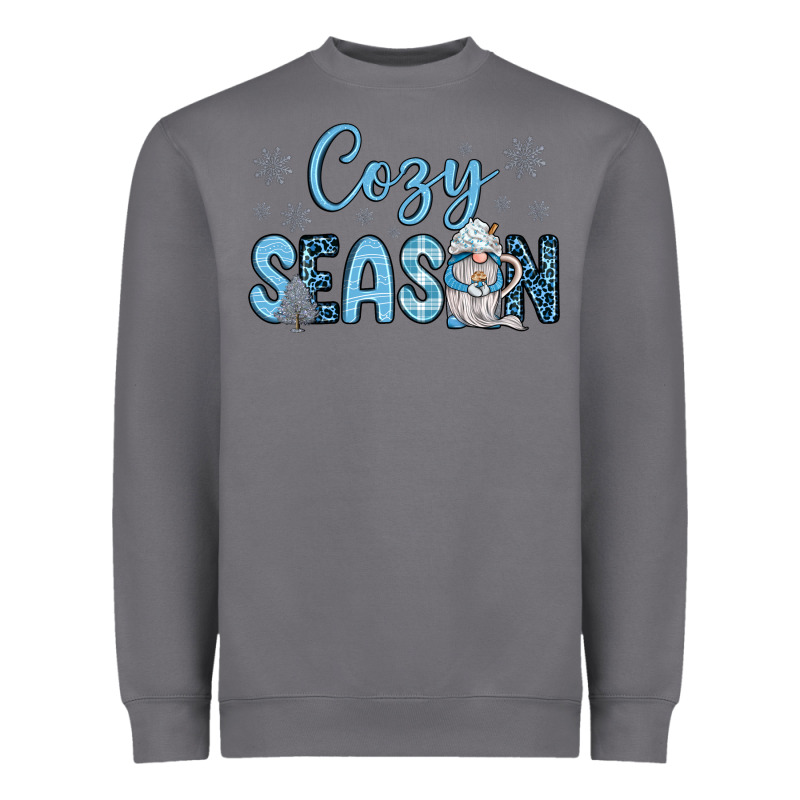 Cozy Season Gnome Coffee Heavyweight Sweatshirt by JahusDesignShop | Teevron