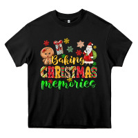 Black baking christmas memories Heavy Core Tee - MaliasSmallBusiness