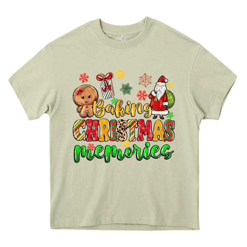 Baking Christmas Memories Heavy Core Tee by MaliasSmallBusiness | Teevron