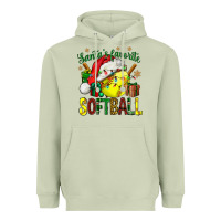 Matcha santa's favorite softball bbs Heavyweight Hoodie - BundleAndBundleShop
