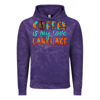 Cloud Purple coffee is my love language Vintage Hoodie - HRA Design Shop