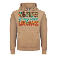 Vintage Coffee coffee is my love language Vintage Hoodie - HRA Design Shop