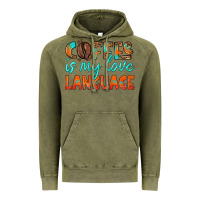 Coffee Is My Love Language Vintage Hoodie | Teevron