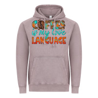 Vintage Zinc coffee is my love language Vintage Hoodie - HRA Design Shop
