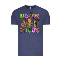 Vintage Denim hocus pocus skeleton Vintage Tee - AdoDesignShop