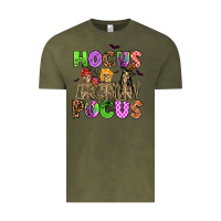 Vintage Olive hocus pocus skeleton Vintage Tee - AdoDesignShop