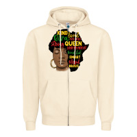 Sandshell black woman africa silhouette Zipper Hoodie - MaliasSmallBusiness