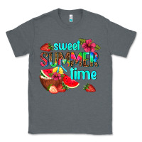 Charcoal Heather sweet summer time Classic Tee - AdoDesignShop