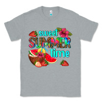 Heather Grey sweet summer time Classic Tee - AdoDesignShop