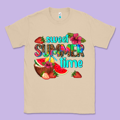 Sweet Summer Time Classic Tee Designed By Adodesignshop