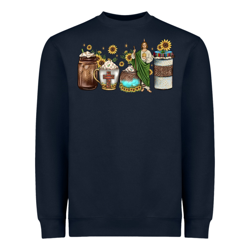 San Judas Coffee Heavyweight Sweatshirt by JahusDesignShop | Teevron