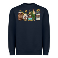 Navy san judas coffee Heavyweight Sweatshirt - JahusDesignShop
