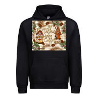 Black no talkie before coffee with gnomies Urban Hoodie - TumblerDesignByShophia