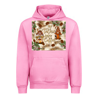 Fuchsia Pink no talkie before coffee with gnomies Urban Hoodie - TumblerDesignByShophia