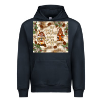 Navy no talkie before coffee with gnomies Urban Hoodie - TumblerDesignByShophia
