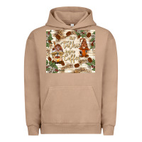 Pigment Burro no talkie before coffee with gnomies Urban Hoodie - TumblerDesignByShophia