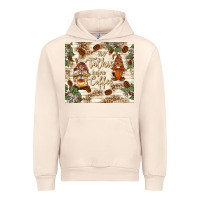 Sandshell no talkie before coffee with gnomies Urban Hoodie - TumblerDesignByShophia