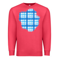 Cardinal Winter Tartan Patch Premium Sweatshirt - BundleAndBundleShop