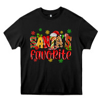 Black santa's favorite Heavy Core Tee - MaliasSmallBusiness
