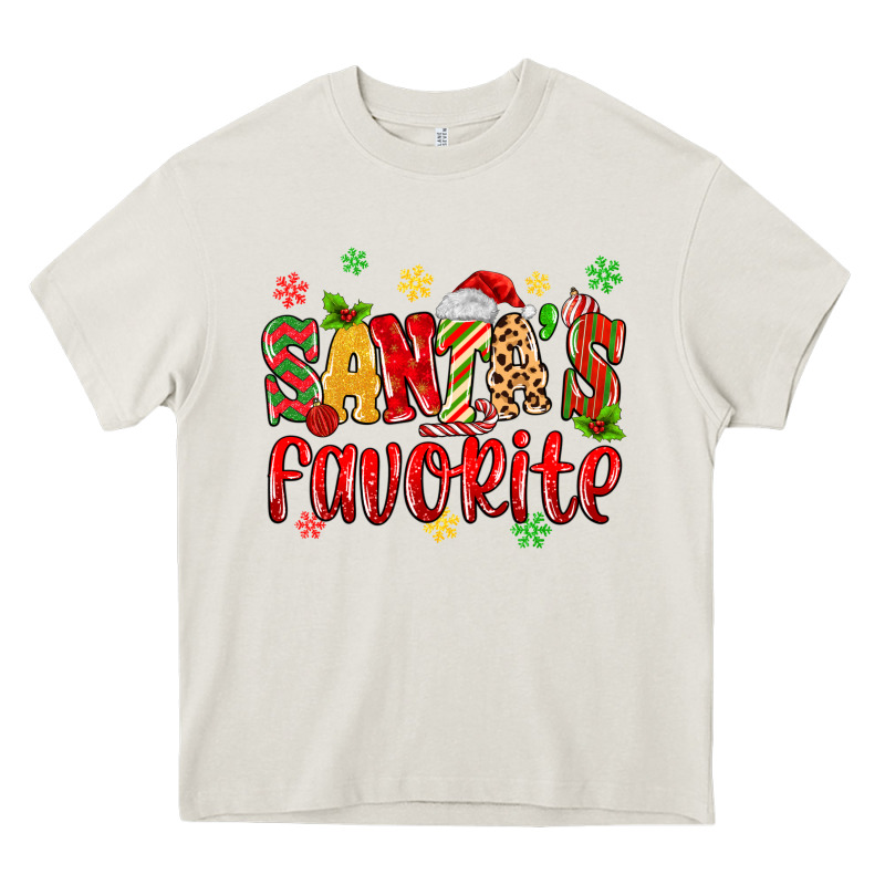 Santa's Favorite Heavy Core Tee by MaliasSmallBusiness | Teevron