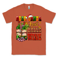 Copper dear santa just bring wine Classic Tee - AdoDesignShop