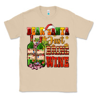 Mushroom dear santa just bring wine Classic Tee - AdoDesignShop