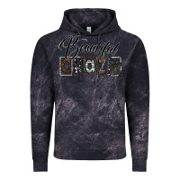 Cloud Black beatiful crazy Vintage Hoodie - SublimationCraftShop