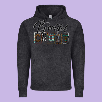 Beatiful Crazy Vintage Hoodie Designed By Sublimationcraftshop