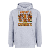 Heather Grey thankful for my gnomies bbs Heavyweight Hoodie - BundleAndBundleShop