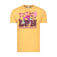 Vintage Mustard valentines day lpn licensed practical nurse Vintage Tee - AdoDesignShop