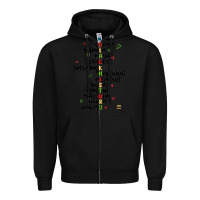 Black black history Zipper Hoodie - MaliasSmallBusiness