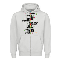 Dove Grey black history Zipper Hoodie - MaliasSmallBusiness