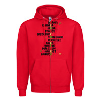Red black history Zipper Hoodie - MaliasSmallBusiness