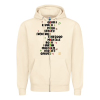 Sandshell black history Zipper Hoodie - MaliasSmallBusiness
