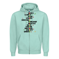 Seafoam black history Zipper Hoodie - MaliasSmallBusiness