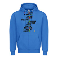 True Royal black history Zipper Hoodie - MaliasSmallBusiness