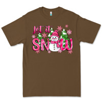 Cacao pink christmas let it snow Premium Tee - Zillion Design Studio