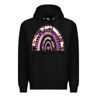 Black Valentines Day Rainbow, Valentines Day Rainbow Cowhide, Premium Hoodie - Bettercallsaul