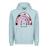 Blue Mist Valentines Day Rainbow, Valentines Day Rainbow Cowhide, Premium Hoodie - Bettercallsaul