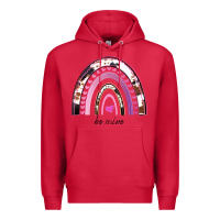 Cardinal Valentines Day Rainbow, Valentines Day Rainbow Cowhide, Premium Hoodie - Bettercallsaul