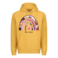 Mustard Valentines Day Rainbow, Valentines Day Rainbow Cowhide, Premium Hoodie - Bettercallsaul