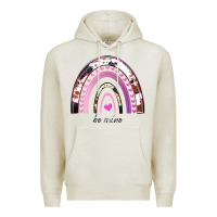 Oatmeal Heather Valentines Day Rainbow, Valentines Day Rainbow Cowhide, Premium Hoodie - Bettercallsaul