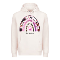 Pale Pink Valentines Day Rainbow, Valentines Day Rainbow Cowhide, Premium Hoodie - Bettercallsaul