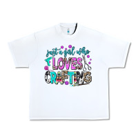 White just a girl who loves crafting Urban Heavy Tee - AdoDesignShop
