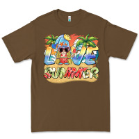 Cacao love summer gnomes  Background Premium Tee - BarkalooDesign