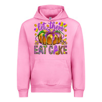 Fuchsia Pink Let them eat cake Urban Hoodie - HowdyJamesFarm