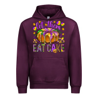 Mauve Wine Let them eat cake Urban Hoodie - HowdyJamesFarm